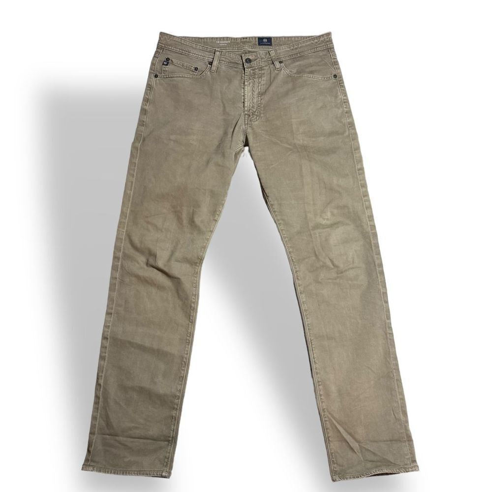 👖 AG Adriano Goldschmied The Graduate Pants 🪄 Men’s 34x34 Grey Tailored Leg 🔥